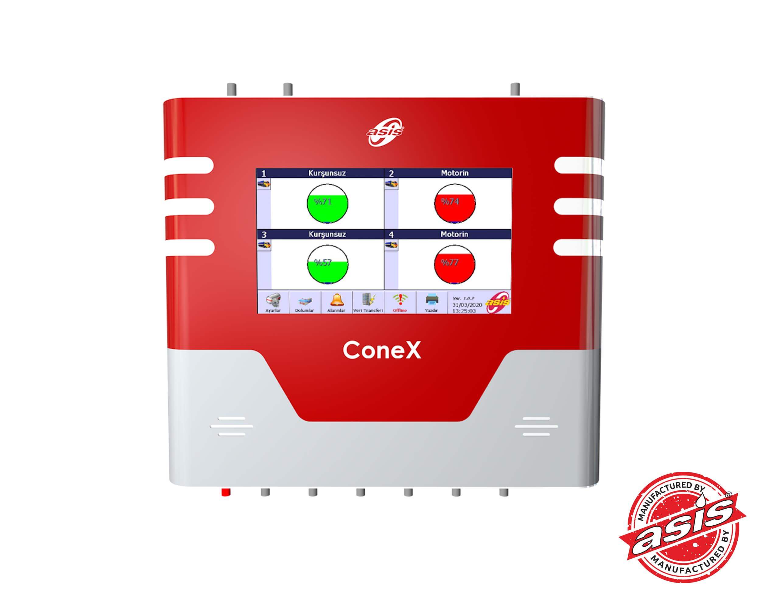 Conex Tank Automation System Console Asis