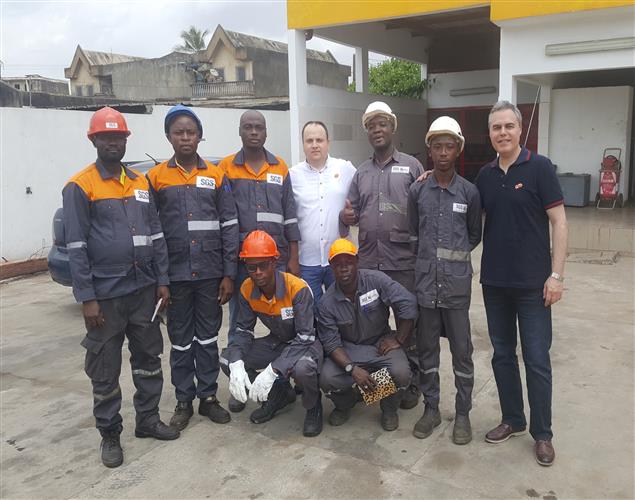 Asis Automation continued its product training in Ivory Coast in Africa. 